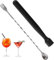 2 Piezas Cóctel Trituradora Y Cuchara, Acero Inoxidable Cóctel Muddler, Mezclador De Frutas, Utensilios Profesionales para Mezclar Frutas Y Bebidas, Ideal para Uso Doméstico Y En Bares