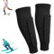 NAUXIU Skiguard Socks, 1 Pair Shindefender Shin Guards, Ski Shin Guards, Schienbeinschoner Skischuhe Socken, Shin Defender Shin Guards Kids, Schienbeinpolster Ski, Shin Pads Cover for Sports