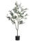 erkebspm Plantes artificielles Faux Olivier Artificiel Olivier d'intérieur Panier tissé à la Main Artificiel Bonsaï Artificiel pour Ornements de Bureau à Domicile Plantes Artificielles en Pot Vertes