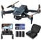 2650 ft Control Range Super Enduring Brushless Motor Drone with 84 Mins Super Long Flight Time, Drone with 4K HD Camera for Beginners, CHUBORY A77 WiFi Quadcopter, Follow Me, Auto Hover, 3 Batteries