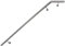Handlauf aus Edelstahl mit Winkel 150 cm Gelenkverbinder Rohrverbinder Treppengeländer Geländer für Treppe 4,2 cm Wandhandlauf Wand Treppe V2Aox