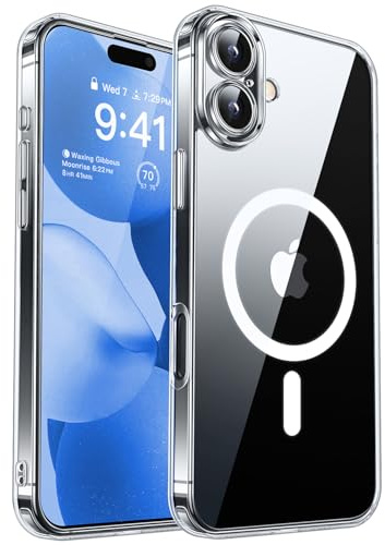 CANSHN für iPhone 17 Hülle mit Kameraschutz, Transparent