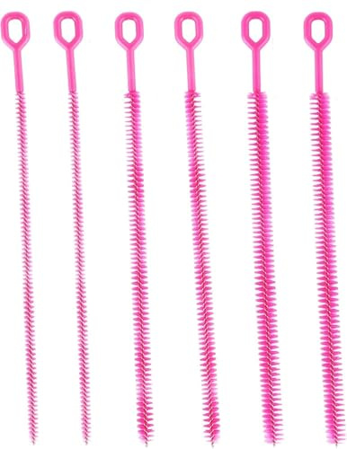 Lot de 6 brosses de nettoyage de paille pour Stanley, 32 cm, extra longues, réutilisables, 4 diamètres, couverture complète des poils - Accessoires de nettoyage pour bouteilles d'eau, gobelets