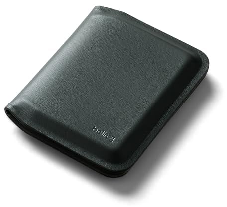 Bellroy Apex Slim Sleeve, Bifold-Brieftasche aus Leder - Everglade | Schlanke Bifold-Leder-Brieftasche mit RFID-Schutz für deine Alltagskarten
