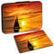 PEDEA Design Tablet PC Tasche 10,1 Zoll (25,6cm) mit Design Mauspad, Ocean Sunset