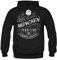 uglyshirt87 Mein Leben München Kapuzenpullover | Freizeit | Hobby | Sport | Sprüche | Fussball | Stadt | Männer | Herren | Fan | M1 Front (XXL)