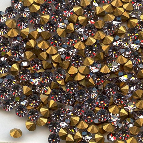 1100 SS18 la * * * 60 brillantes Swarovski SS18 (4,3 mm) Black Diamond