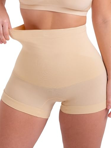 SHAPERMINT Extra Firm Shapewear Shorts, Tummy Control Knickers, Tummy Control Body Shaper for Women, Anti Chafing Shorts Women, Women's Control Knickers