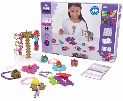 Plus-Plus Geniales Konstruktionsspielzeug, Schmuckset, Bausteine-Set, Learn to build Jewelry, 500 Teile