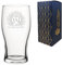 Personalised Engraved Tulip Pint Glass with Best Dad Ever Design, Personalise with Any Message for Birthdays Fathers Day Christmas, Gift Box Included, Laser Engraved