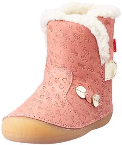 Kickers So Windy, Stivaletto Bambina, Rosa Oro Fantasia, 23 EU