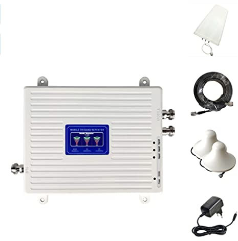 QAZNHODDS 2G 3G 4G GSM LTE répéteur amplificateur de Signal cellulaire 4G amplificateur cellulaire GSM 900 1800 2100 répéteur de Signal Mobile