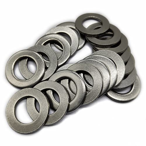 Rondelles plates M20, acier inoxydable 304, diamètre interne 20 mm, diamètre extérieur 37 mm, épaisseur 3 mm, finition unie, pour boulon et vis (lot de 20)