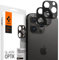 Spigen Glas.tR Optik Protezione Fotocamera compatibile con iPhone 14 Pro, iPhone 14 Pro Max, 2 Pezzi, Néro, Resistente ai Graffi, Durezza 9H Pellicola prottetiva