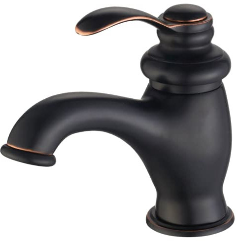 Essebagno Cambridge mitigeur lavabo orb noir vieilli