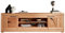 möbelando TV-Wand WZ-0315 aus Kernbuche in Natur geölt mit 2 Türen. Abmessungen (BxHxT) 200x62x46 cm