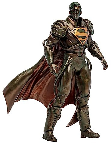 McFarlane DC Multiverse Superboy-Prime Patina Edition 7 Action Figure - Ultra Articulated Collectible with Exclusive Patina Paint Armor (Infinite Crisis)