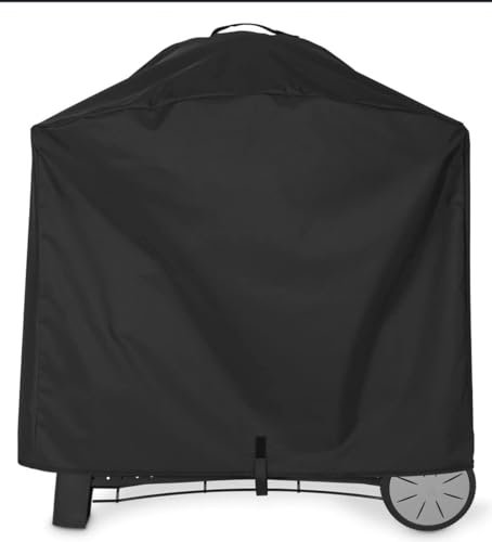 AMZBBQ® Copertura per barbecue di alta qualità, resistente alle intemperie, 100 x 110 x 60 cm, 100% impermeabile, per barbecue a gas ed elettrici, resistente ai raggi UV, con rivestimento di alta