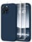 SuydanBox Magnetic for iPhone 13 Pro Max Case, Compatible with MagSafe, [Full Camera Protection][Screen Protector] Silicone Shockproof Protective Phone Case for iPhone 13 Pro Max 6.7, Cobalt Blue