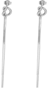 Heideman Ohrringe Enya Damen silber Ohrstecker hängend | Schöne Geschenkidee zum Valentinstag oder Jahrestag, elegant im Büro und Alltag, hautfreundlich sowie nickelfrei