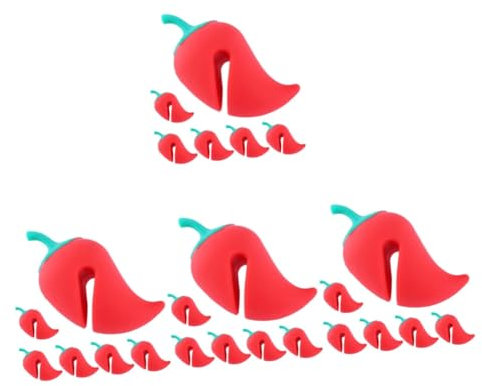 IMIKEYA 24pcs Pot Lid Lifter Kitchen Pan Pots Lids Spill Stopper Boil Over Stoppers