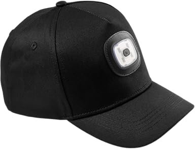 Högert Technik Herren DAHN Baseballkappe, Schwarz, One Size