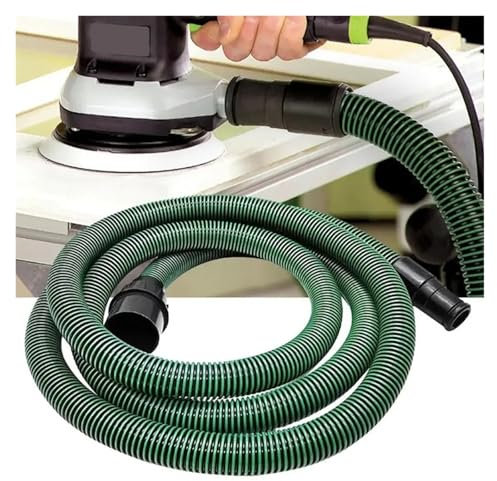 TPLEJCFN Tubo Flessibile da 3,5 M + 5 M Applicabile, Compatibile con FESTOOL, Aspirapolvere Elettrico, Secchio di Raccolta della Polvere, Tubo di Assorbimento della Polvere for Uso Domestico