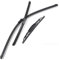 Coche Limpiaparabrisas para Opel para Mokka A 2012-2020 Juego De Escobillas Limpiaparabrisas Delanteras Y Traseras De 26 + 14 + 10 Parabrisas Escobillas para Lluvia Limpia Parabrisas