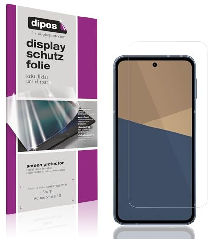 dipos 4x Displayschutzfolie klar für Sharp Aquos Sense 10