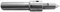 PAULIMOT Gewindeschneidhilfe mit Druckfeder, Schaft 12 mm