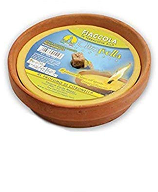 Palucart candela citronella candele per esterno in coccio di terracotta 11 cm set da 10 pezzi giardinaggio antizanzare feste ed eventi