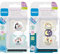 MAM Dental Schnuller 4er Set Supreme, 0-6 Monate, haut- und zahnfreundlicher Schnuller, SkinSoft Silikon