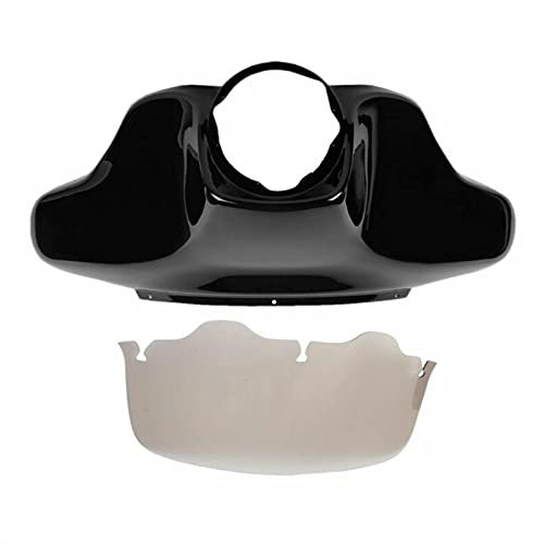 YKSM Motorrad ABS Batwing Innere Äußere Verkleidung Für Harley Touring Road King Road Gilde Street Glide Electra Glide 1996 1997 1998 1999 2000-2013 (Color : Smoke Set)