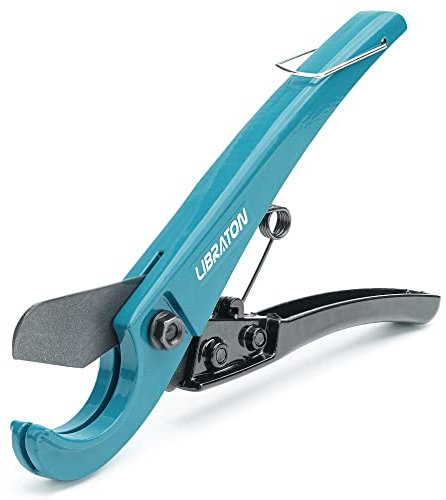 Libraton Tagliatubi in PEX, 31mm Tagliatubi Portatile per Tubi in Plastica PEX, Sottile PVC, PPR e Tubi Idraulici, Utensili da Taglio