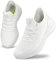 Giniros Basket Femme Chaussure Sneakers Chaussures Mode et Sport Running pour Femmes Basquettes de Marche Course Casual Fitness Tennis Gym Outdoor Respirant Léger Confortable Jogging Blanc 42EU