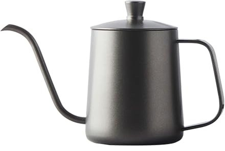 Point Virgule Tee- und Kaffeekanne aus Edelstahl schwarz 350ml