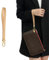 jiesinlov Vachetta-Handschlaufe, Ersatz-Armband aus Leder für Clutch (Aprikose-Breite:1,1cm,Länge: 21cm)