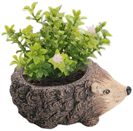 Streysisl Tierische Sukkulententöpfe, Tiertöpfe für Pflanzen,Niedliche Blumentöpfe, kreativer Schildkröten- -Igel-Sukkulenten-Übertopf - Landschafts-Pflanzenhalter, Bonsai-Pflanzgefäß,