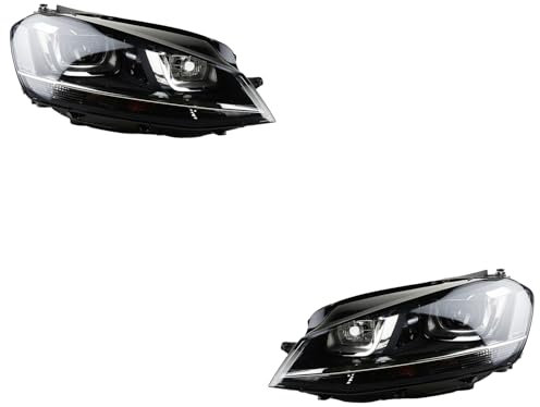 Johns, Scheinwerfer Links & Rechts Set passend für VW Golf VII 5G1 08/12-12/16 TFL