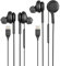 Auriculares con cable USB C Jack Intra-Auriculares (juego de 2) Compatible con Samsung Galaxy S24 S23 Ultra Phone 16 15 Audio Toma de Auriculares Tipo C Coche Autoradio Auriculares Gaming Headphones