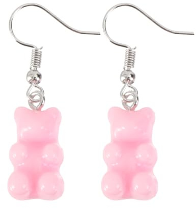 Healvian Retro Cartoon Ohrringe Kreative Süße Ear Pendants für Frauen Einzigartiger Schmuck für Besondere Anlässe
