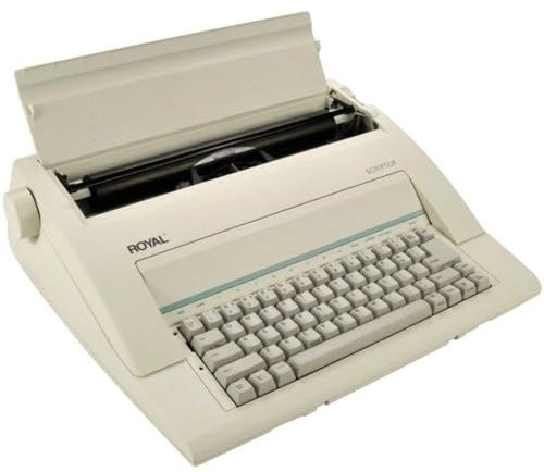 Royal 69149V Schreibmaschine, 22,9 cm, Schreibmaschinen (12 Zeichen pro Sekunde)