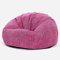 Lounge Pug, Klassischer Sitzsack Sessel, Pom-Pom Pink