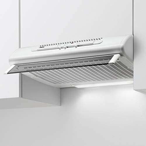 Zanussi 60cm Visor Cooker Hood - White
