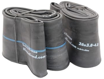 26 x 4 Biketube Brand Fatbike-Schlauch, 48 mm Presta-Ventil, 2 Stück