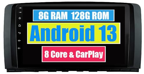RoverOne Android System Auto GPS Radio für Mercedes-Benz R Class W251 R280 R300 R350 2006-2012 mit Multimedia Stereo Navigation DSP Bluetooth Mirror Link