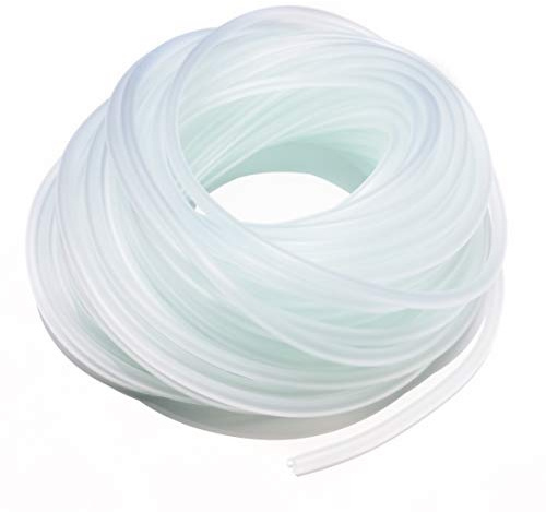 ALEGI Standard 3/16 Flexible Airline Tubing with Connectors for Aquariums, Terrariums and Hydroponics (100Feet)