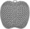 BESKAR Shower Foot Scrubber XL Larger Size Mat with Non-Slip Suction Cups - Cleans, Smooths, Exfoliates & Massages Your Feet Without Bending, Improve Foot Circulation & Cleaner Dead Skin Remover Gray