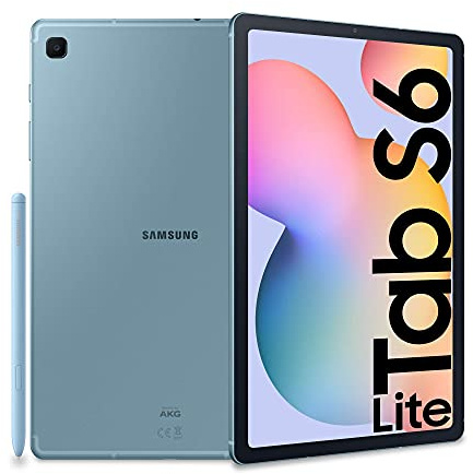 Samsung Galaxy Tab S6 Lite + S Pen Tablet, pantalla de 10,4 pulgadas, 64 GB, RAM 4 GB -Azul (Reacondicionado)
