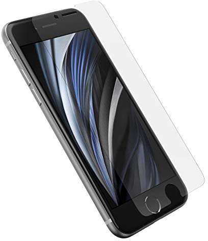 OtterBox Performance Glass Displayschutz für iPhone 6s/7/8/SE 2. Gen 2020/3. Gen 2022, gehärtetes Glas, x2 Kratzschutz, antimikrobieller Schutz
